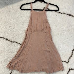 Free People low back slip dress